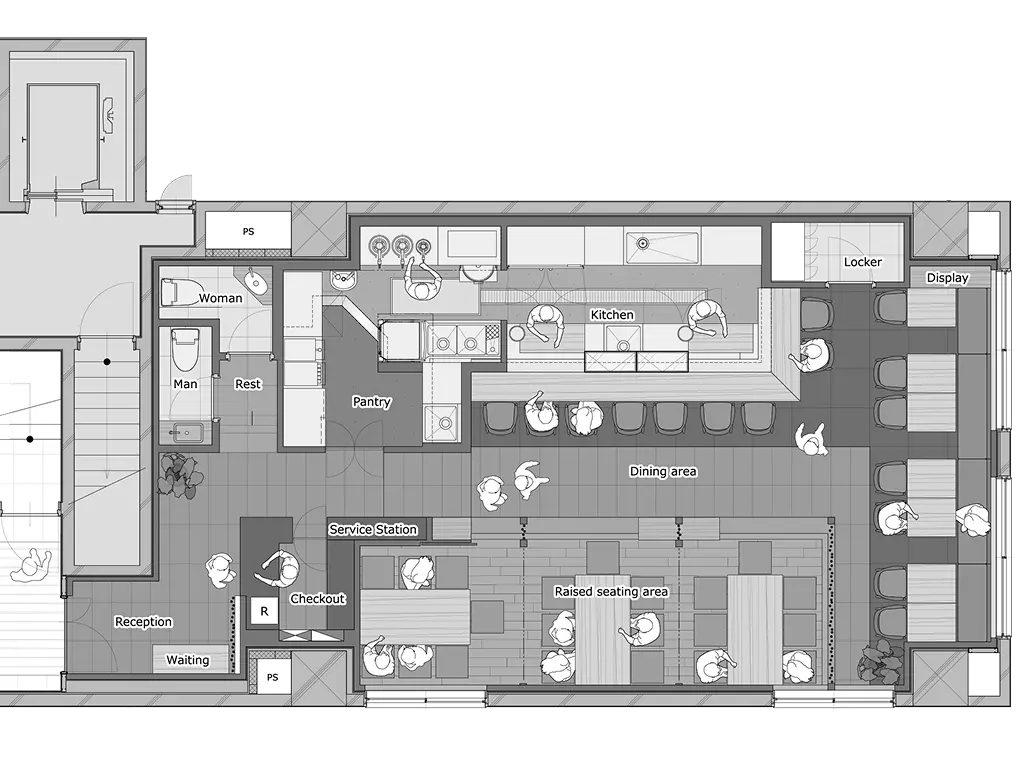 1F 図面